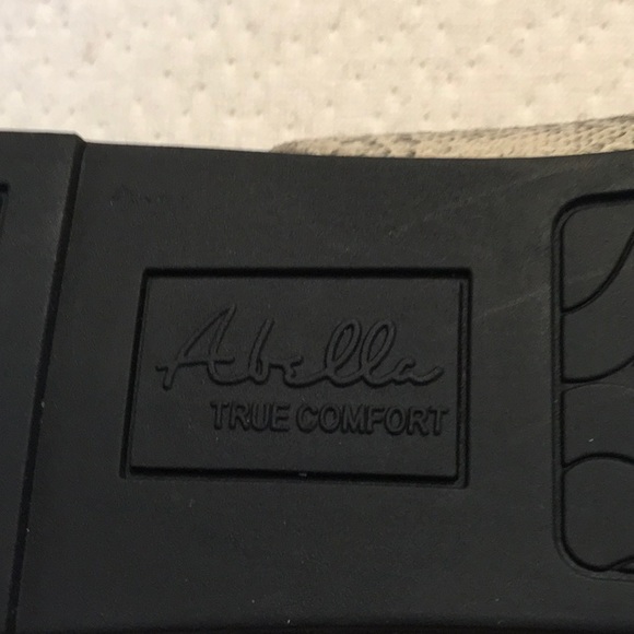 NWT, NIB, fauxTan Snake SLINGBACK FLATS,SIZE 8M,Abella True Comfort,Knit Fabric - Picture 11 of 14